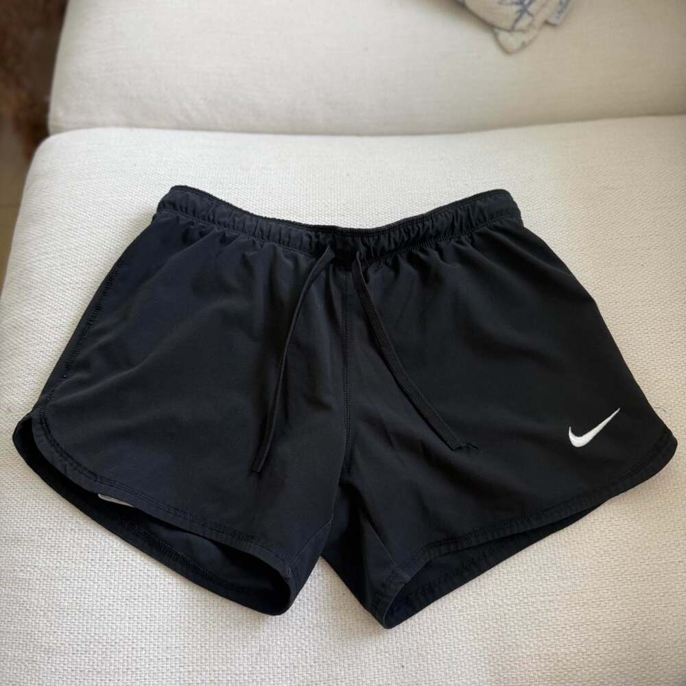 Nike black running shorts